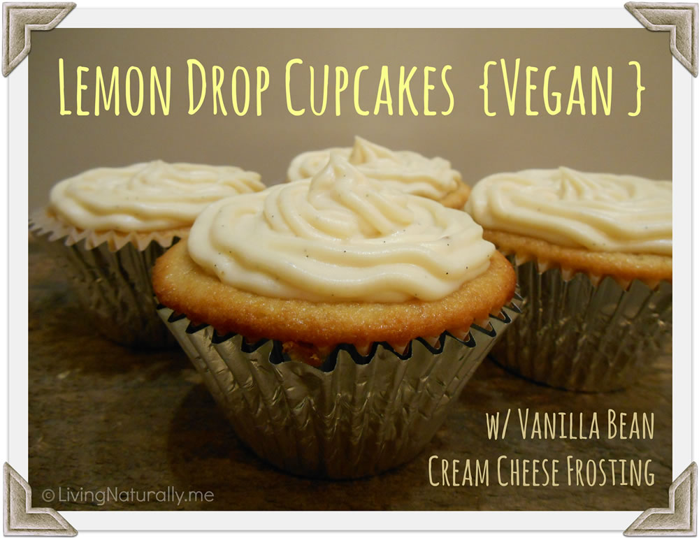 Vegan Lemon Drop Cupcakes